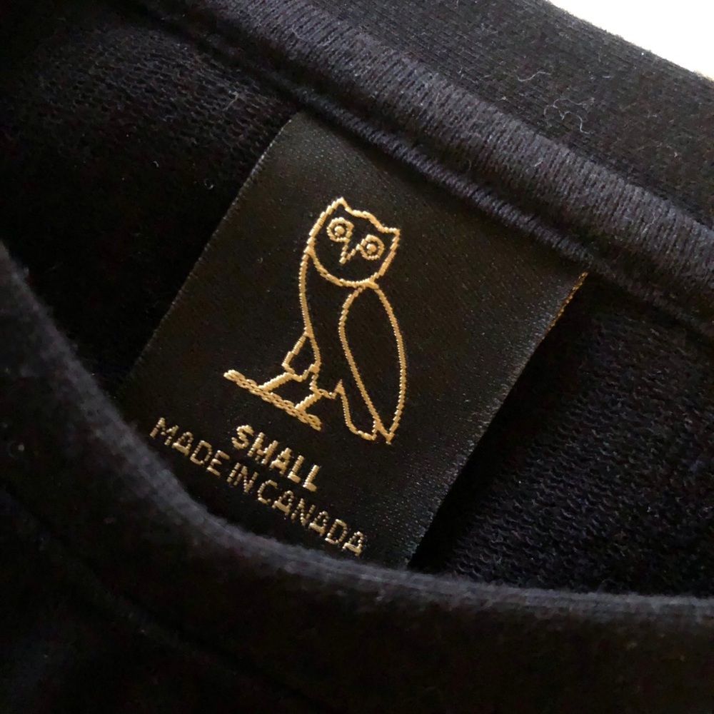 OVO cropped crewneck